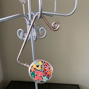 Floral Brighton purse hanger
